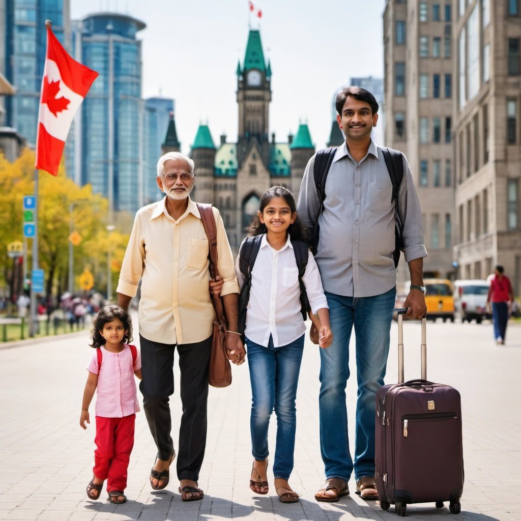 Family in Canada